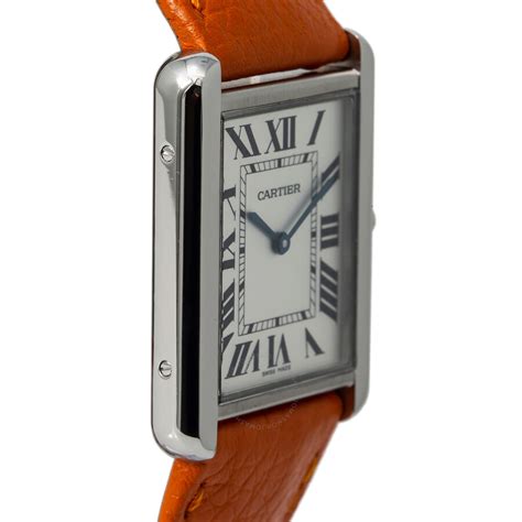 cartier tank preowned|used cartier tank solo watches.